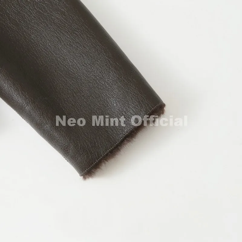 Neo Mint 2026 Winter New Windproof Shearling Jacket Women Brand Fashion Reversible Faux Mink Fur Coat Girls Short Warm Overcoat