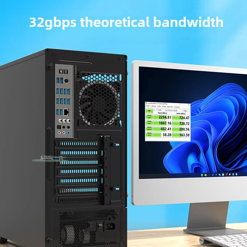 MAIWO AHCI a PCIE X4 X8 X16 Scheda Adattatore M.2 disco rigido lettura/scrittura Scheda Madre Desktop PC Per Macbook 2013-2017 12 + 16 PIN SSD