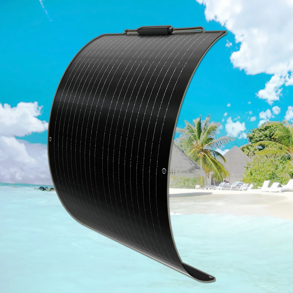 Boguang solar panel 50W 19.8V مجموعة الألواح الشمسية 12V - نظام الطاقة الشمسية خارج الشبكة للمواقف عن بعد والاستعداد في حالات الطوارئ