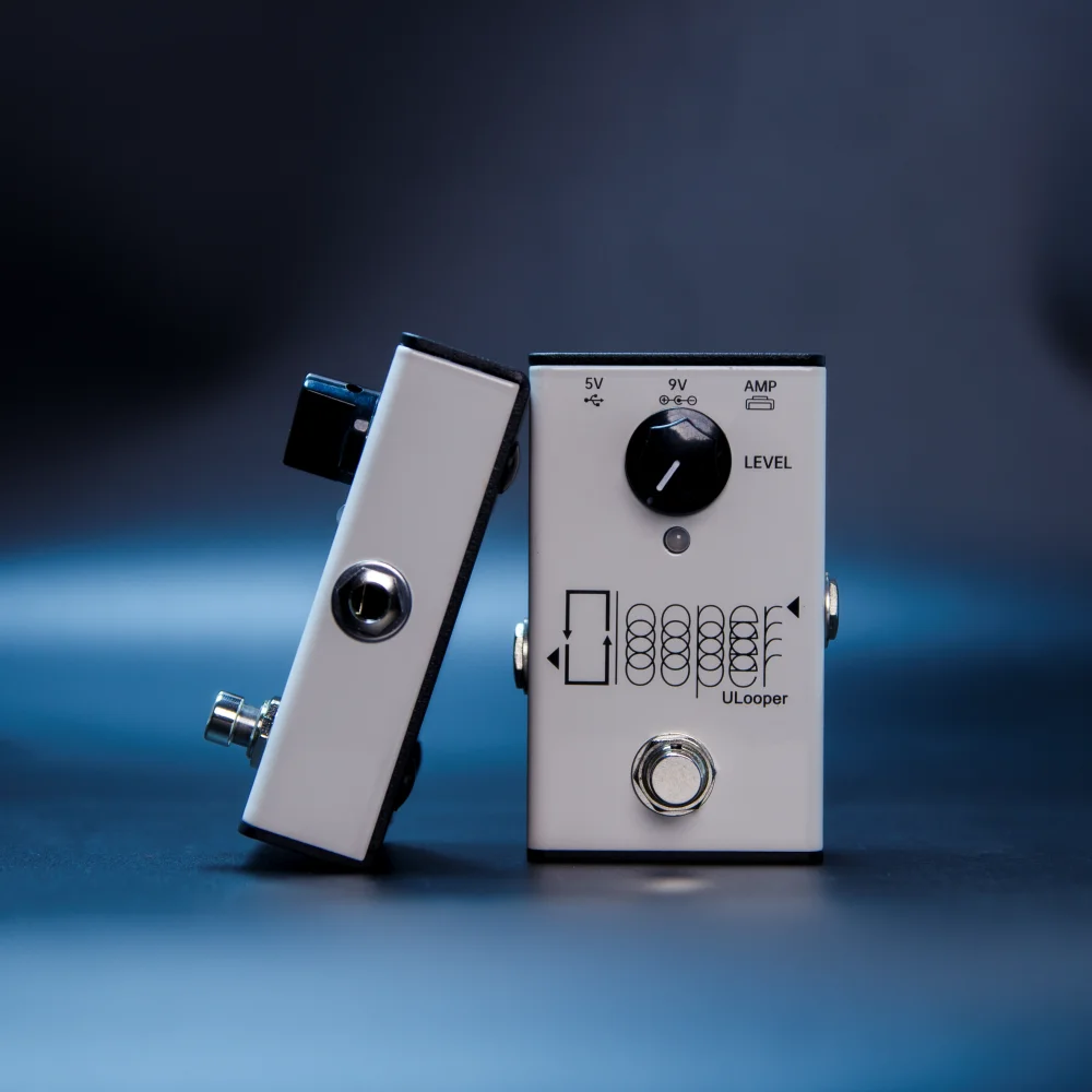 Dedicated Looper for Guitar Amps with Unaltered Loop Sound, 180 Min Recording Time, Line Out, Portable Power Options