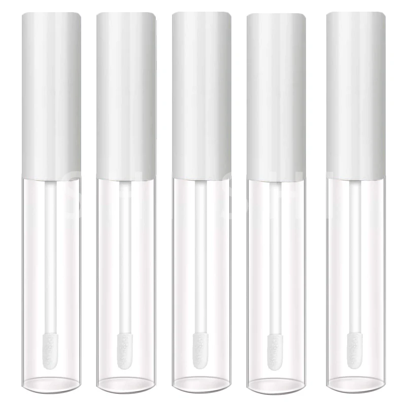 2Pcs 10Ml Lege Lipgloss Tubes Containers Mini Hervulbare Lipgloss Balsem Flessen Voor Lippenstift Cosmetische Monsters Reizen accessoire