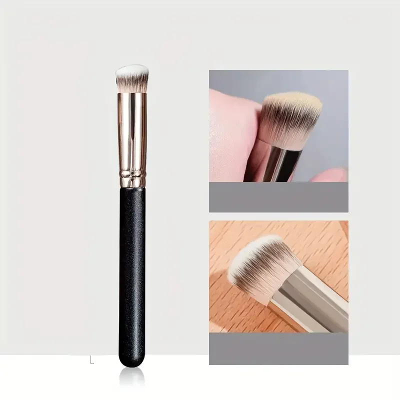 Pincel de corretivo de base por atacado, pincéis de blush de contorno premium, pincel de maquiagem facial denso impecável sob os olhos para mistura