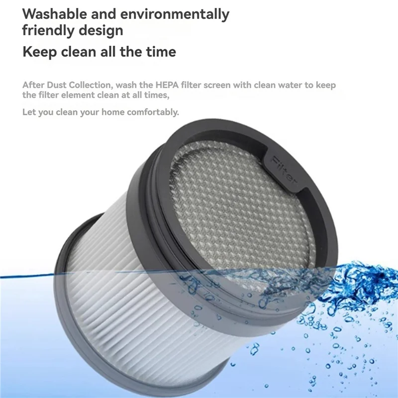 ABRE-6 Pcs Filtro E Filtro In Cotone Per Dreame Z10/Z20 Stazione Spazzare Robot Accessori Robot Pulitore Parti di Ricambio