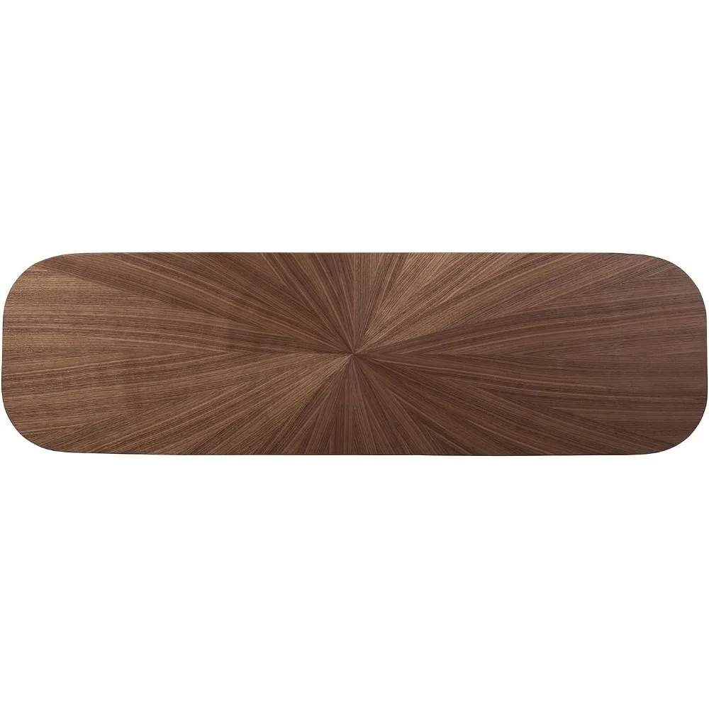 طاولة كونسول خشبية حديثة من خشب الجوز من ستوديو ويندي في منتصف القرن