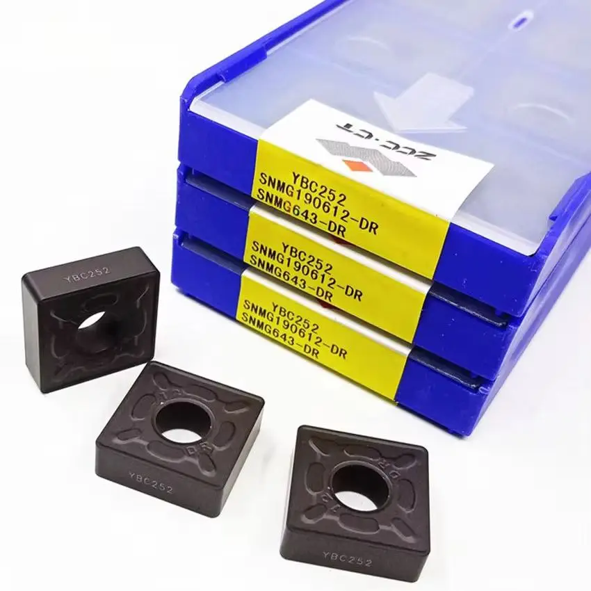 

SNMG190612-DR YBC251/SNMG190616-DR YBC251/SNMG190612-DR YBC252/SNMG190616-DR YBC252 ZCC.CT Твердосплавные пластины с ЧПУ, токарные инструменты