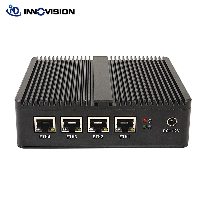 Mini 4Gbe Fanless Router PC Embedded N2930 4Cores