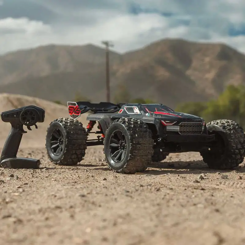 Arrma Rc Remote Control Monster Truck 1 8 Scale Kraton 6S Blx Exb V6 Brushless Electric Off Road Racing For Adult Hobbyists