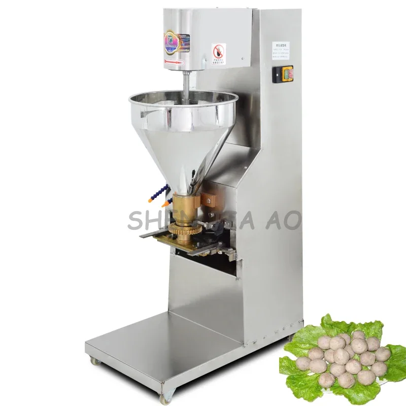Commercial Automatic Meatball Forming Machine Vertical Stainless Steel Electric Meat Ball Machine 220V 1.1KW