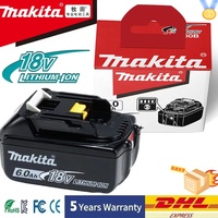 100% Genuine/Original Makita 18v 6.0Ah for makita tools drill battery bl1850b BL1850 bl1860 bl 1860 bl1830 bl1815 bl1840 LXT400