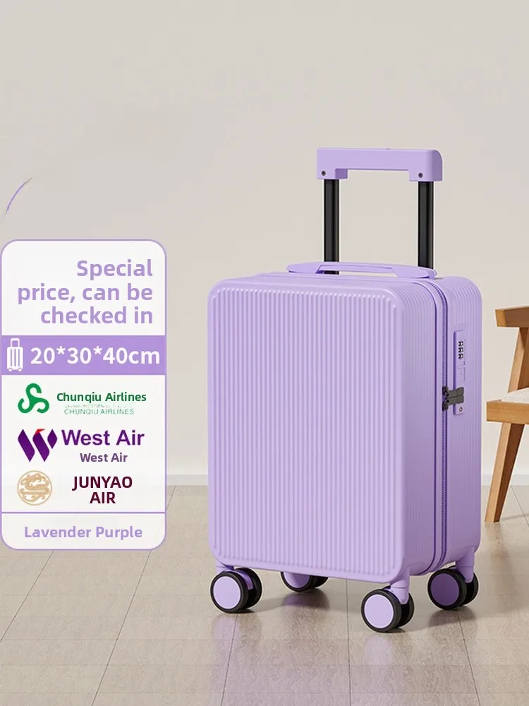 

Ultra-Light 4-Inch Lage Small Carry-On Suitcase for Air Travel Touring able Airline 20x30x40 Faionable ex PC ...