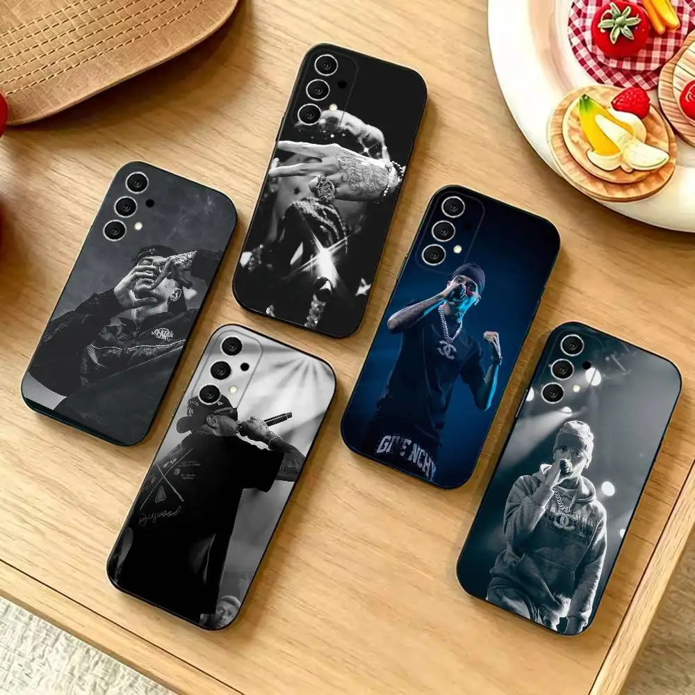 Yan Block 111 444 Cool Phone Case For Samsung S26,S25,S24,S21,S22,S23,S30,Ultra,S20,Plus,Fe,Lite,5G Black fashion Cover