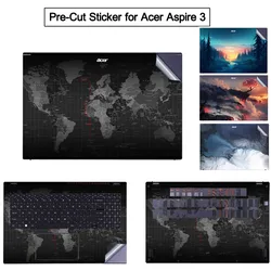 Anti-Fingerabdrücke DIY gedruckt Vinyl Aufkleber Aufkleber Haut Schutzfolie für 2022 Acer Aspire 3 14 A314 35 15,6 A315 59 57G 56 42