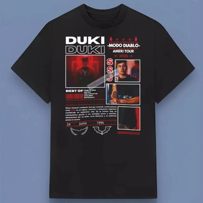 

Новая музыкальная футболка Duki Ameri Tour 2025, полный размер S 4Xl