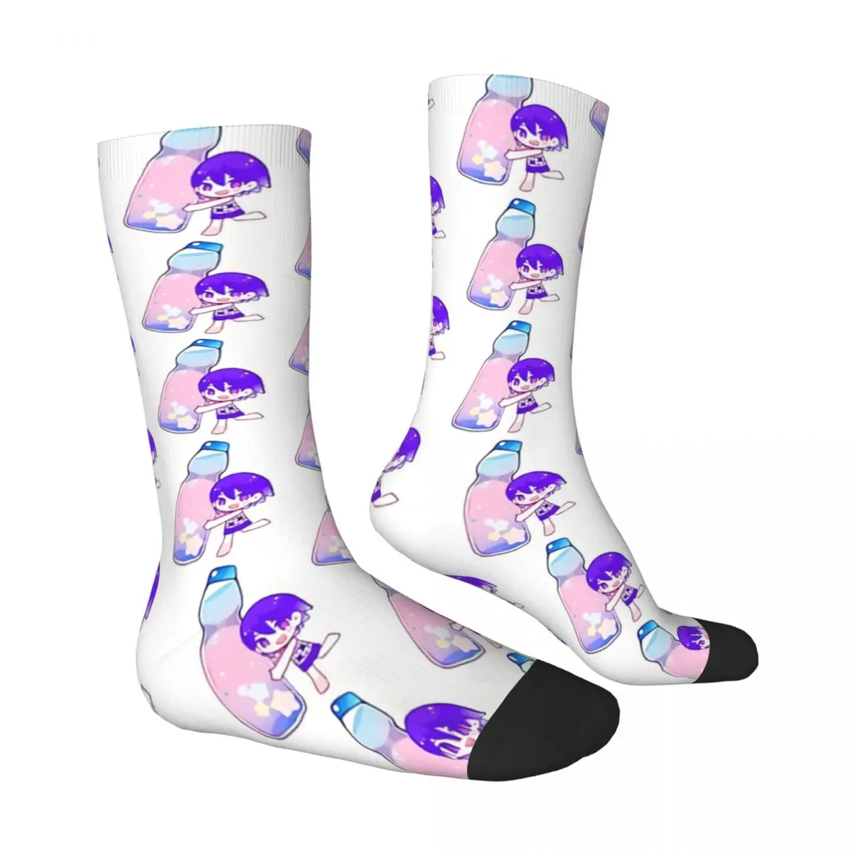 Kel Omori Socks Male Mens Women Summer Stockings Printed