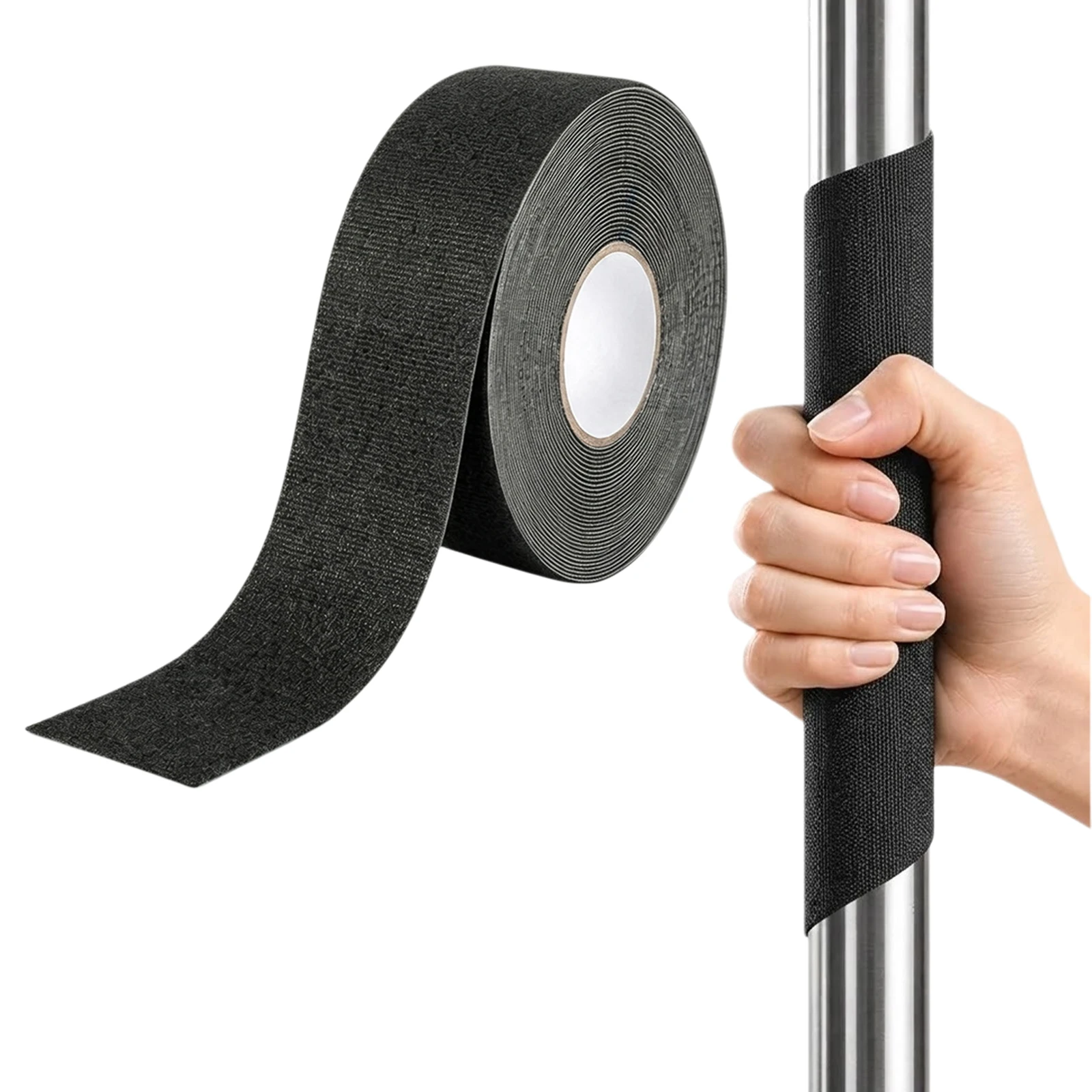 Pole Dance Bar Grip Tape Non-Slip Handle Wrap for Barbell Dumbbell 50mm 38mm Sweat- Fabric No Residue Left