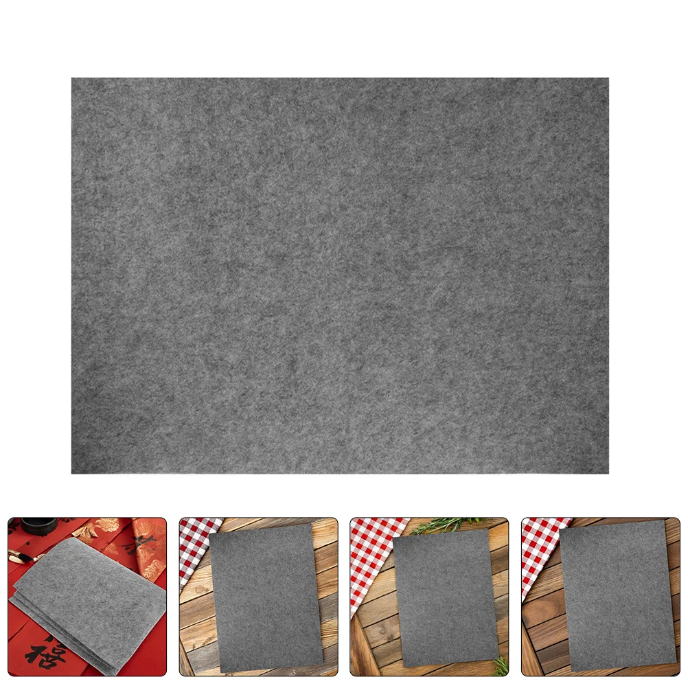 

2Pcs Calligraphy Desk Pad Heavy Duty Felt Mat for Painting and Writing Leak Proof Design Ideal for Students Artists Home Or