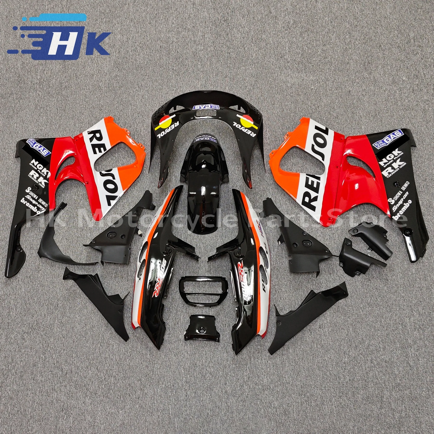 

Комплект обтекателя ABS для Honda CBR 900 RR 893 1997 года, обтекатели кузова мотоцикла CBR 893RR 97, корпус обтекателя кузова