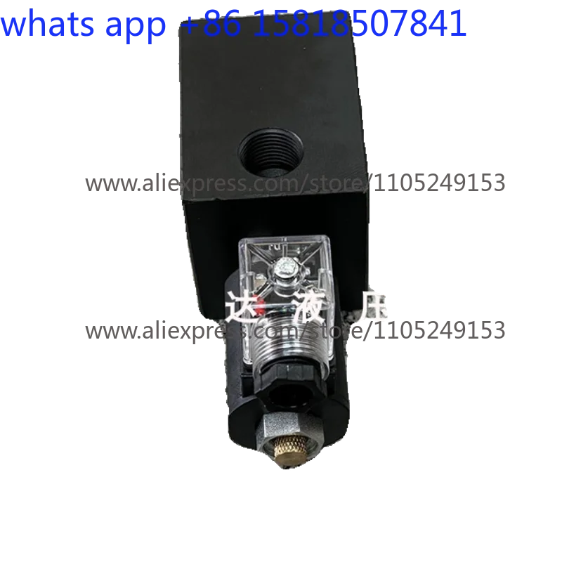 High pressure solenoid check valve