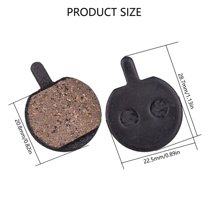 

1pair Calipers Brakes Pad Professional Mountain Bicycles Pad Bike Replacement for Cycling Enthusiasts
