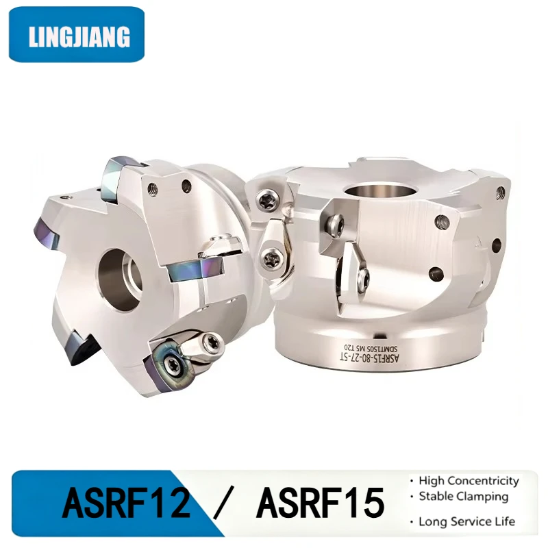 ASRF12 ASRF15 face milling cutter head ASR ASRF SDMT SDMT1205 SDMT1505 ，for FMB22 FMB Tool Holder bracket tool