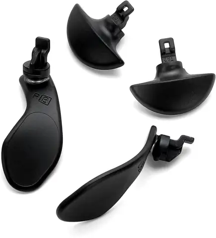 4PCS Metal Rear Paddles for PS5 DualSense Edge Controller Interchangeable Trigger Buttons Replacement Grip Accessories