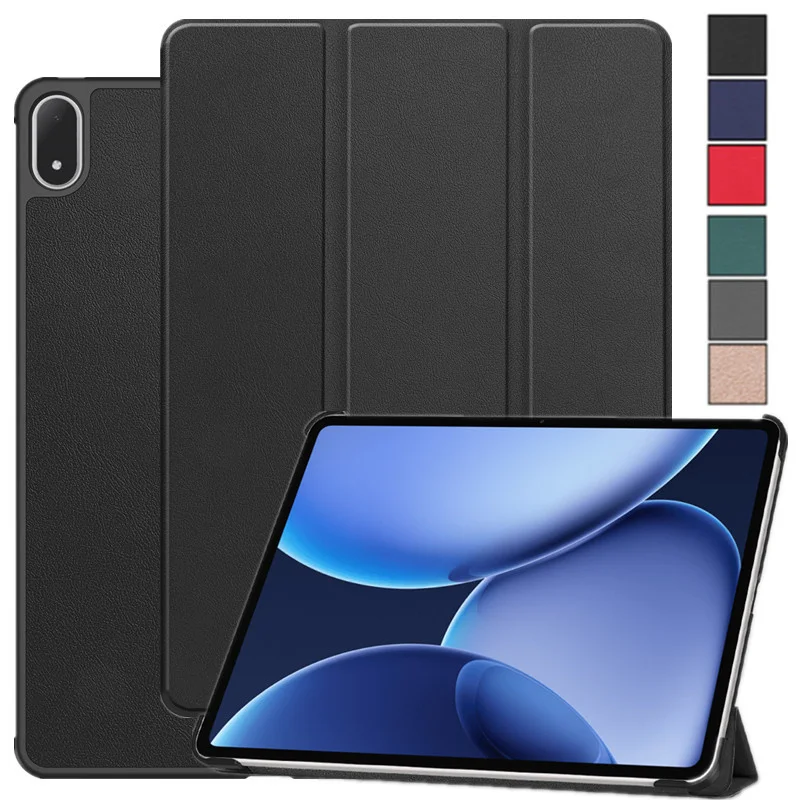 

Тонкий складной чехол из искусственной кожи с подставкой для OnePlus Pad 3 13,2 дюйма 2025, жесткий пластиковый чехол на заднюю панель, чехол Funda Coque Capa
