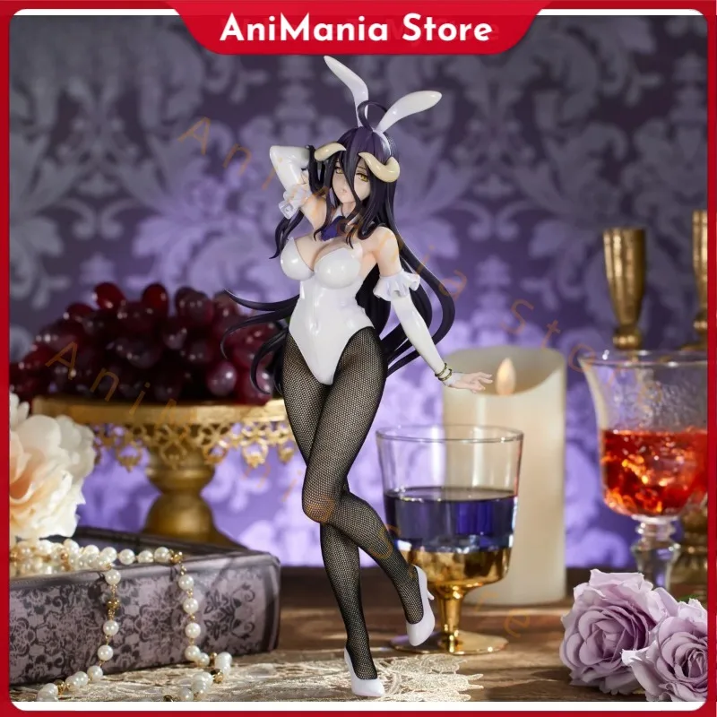 

In Stock Original BiCute Bunnies OVERLORD ALBEDO Bunny Girl PVC 30CM Anime Action Figures Model Collection Toy