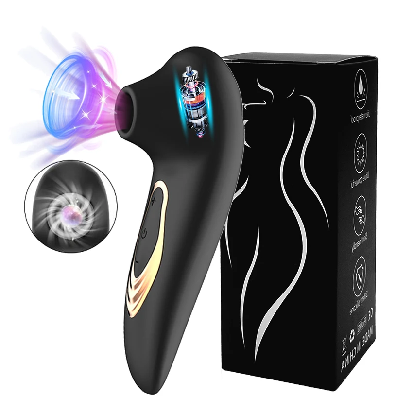 Sucker Clitoris Powerful Sucking Vibrator Female Clit Nipple Oral Vacuum Stimulator Massager Sex Toys Adults Goods for Women