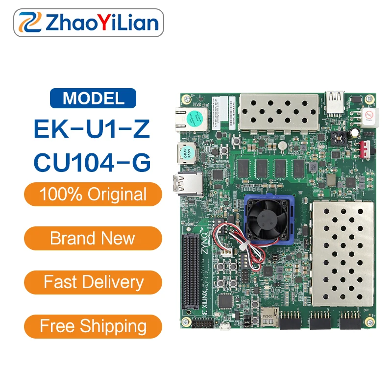 For EK-U1-ZCU104-G AMD Zynq UltraScale+ ZU7EV Industrial AI FPGA Development Platform