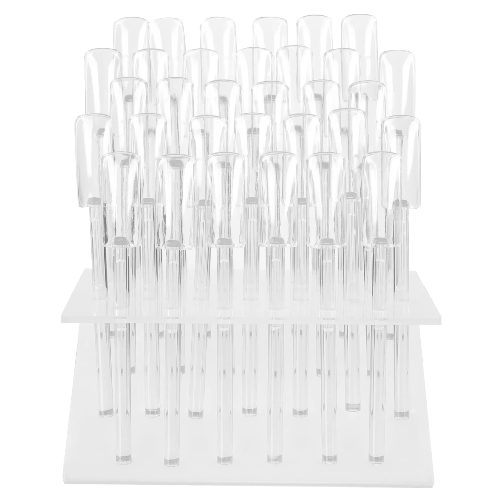 

1Set Multi-Slot Nail Tip Display Rack Storage Holder Practical Manicure Salon Organizer Desktop Nail Art Storage