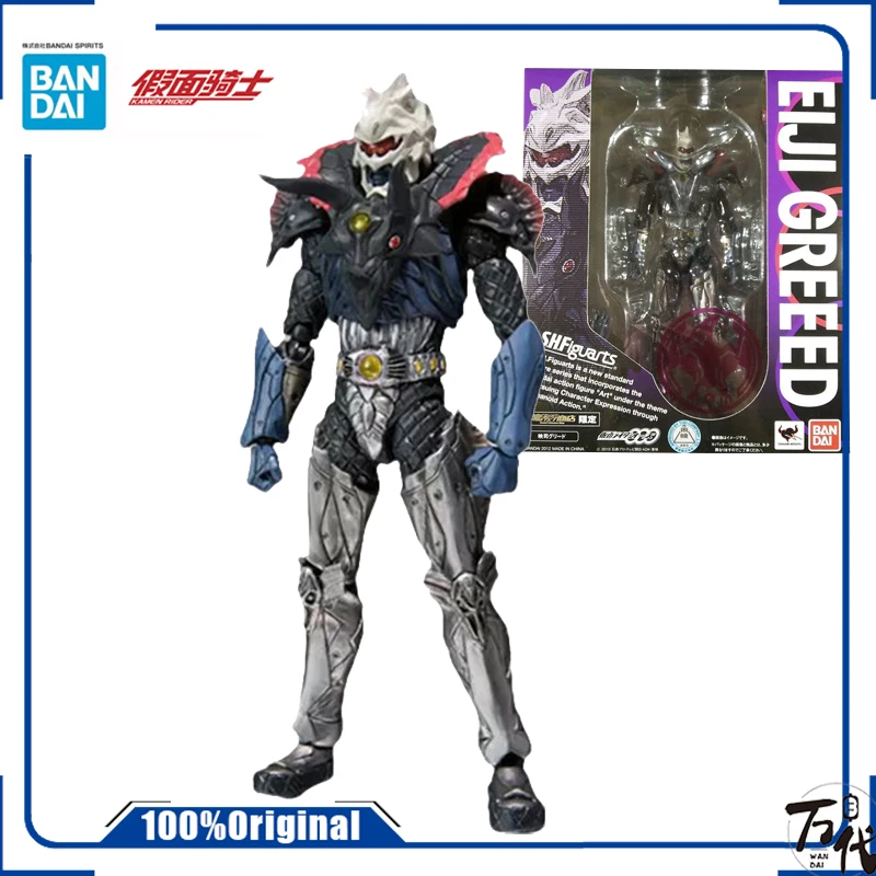 

Bandai Original S.H.Figuarts SHF KAMEN RIDER Reflect the greedy Action Anime PVC Figure model kit finished toy gift for kids