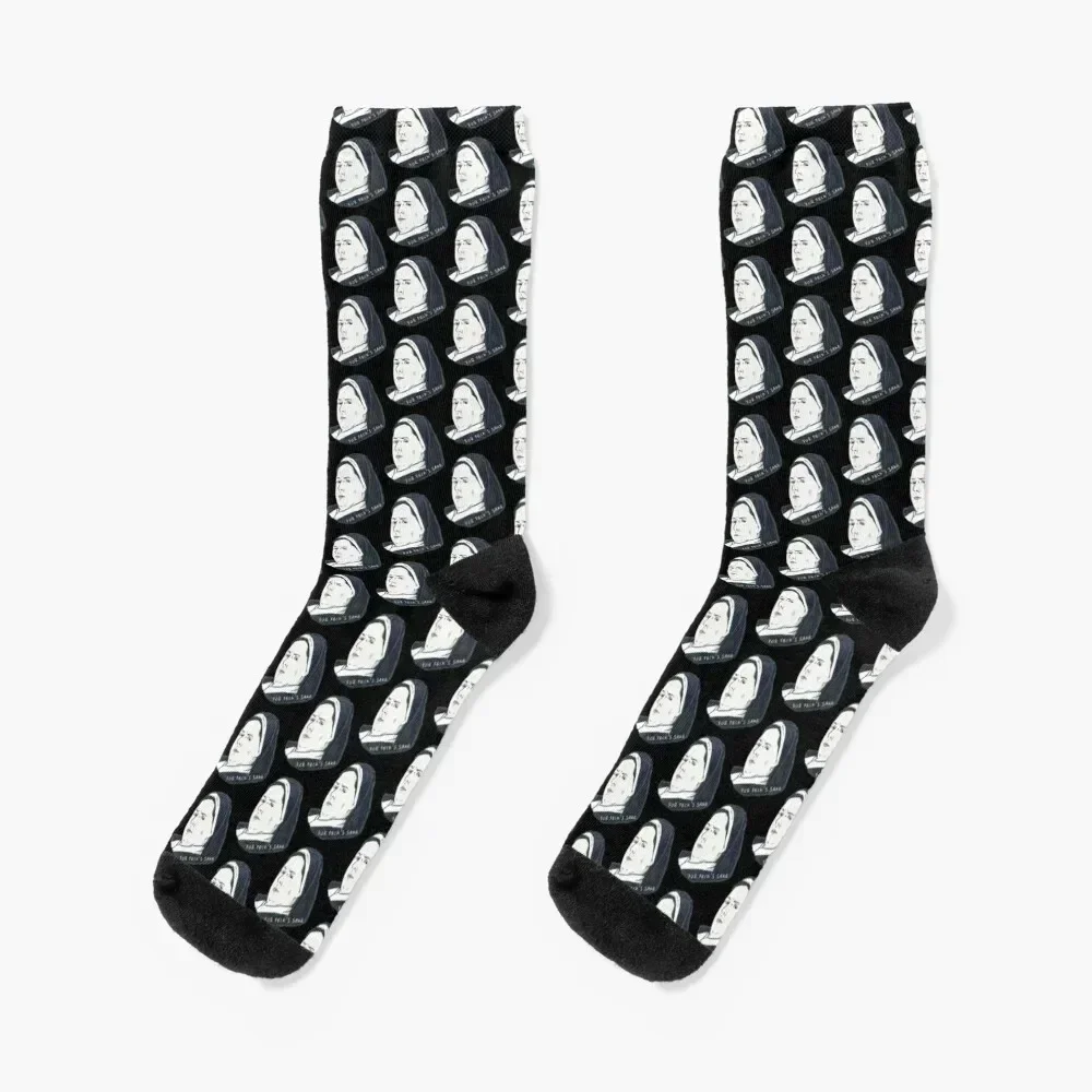 Derry Girls - Sister Michael Socks Rugby anti slip football funny sock custom Socks Female Men's