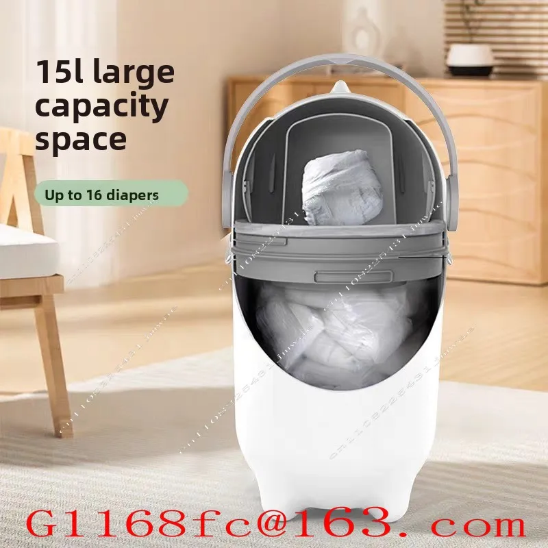 Diaper Trash Can Deodorant Seal Silent Cute Creative Storage Bucket Large Capacity Anti-leakage Diaper Bucket