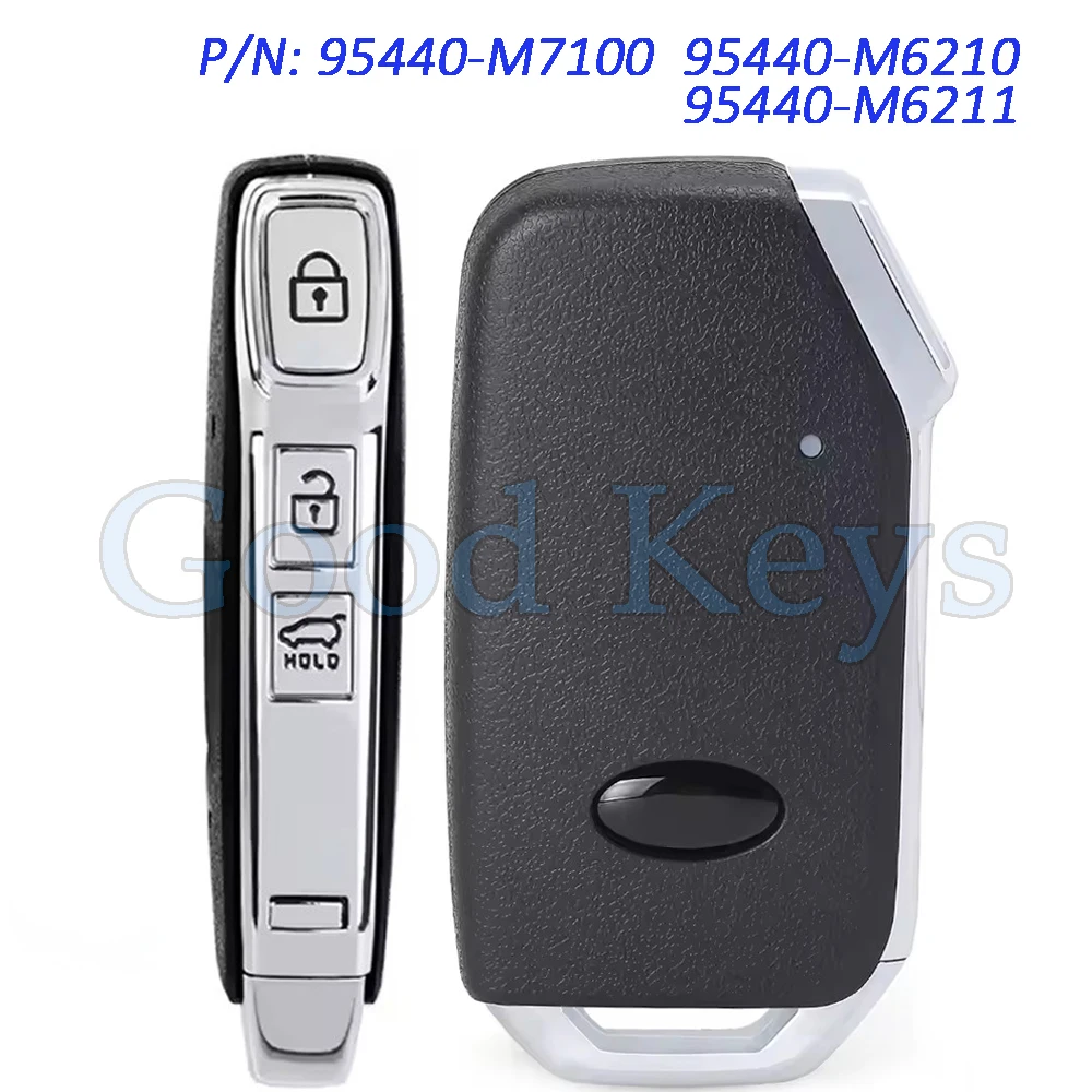 

95440-M7100 95440-M6210 95440-M6211 for Kia Cerato 2019 2020 2021 Remote Key Fob 433MHz FG00500 3 Buttons