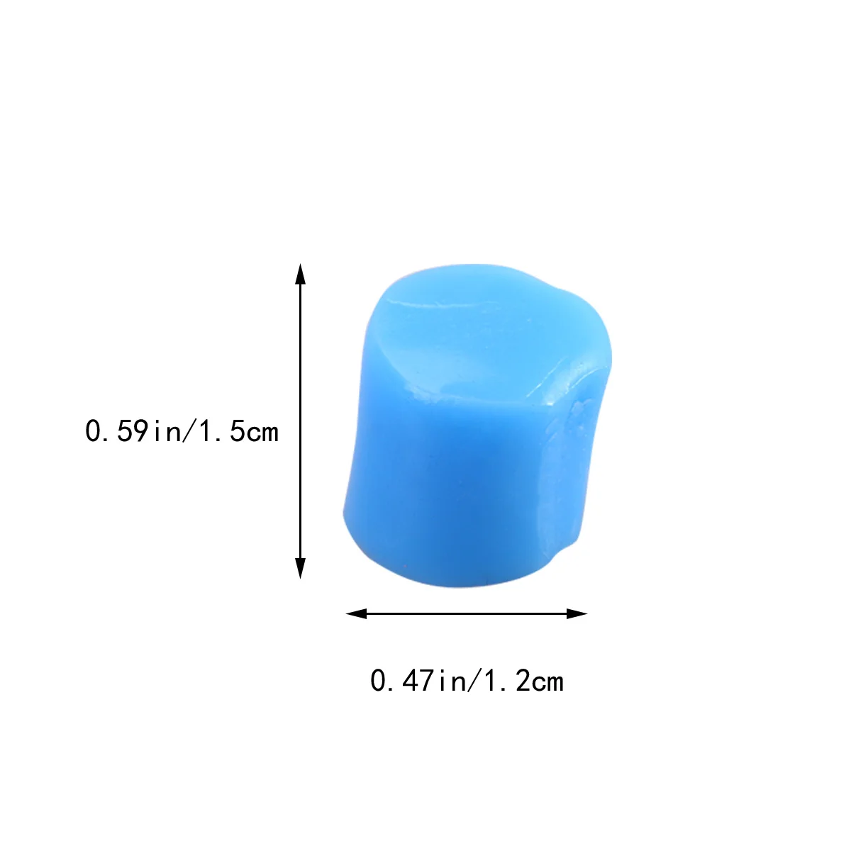 3Pairs سدادات سيليكون الحد من الضوضاء النوم المعونة تحلق الانزعاج الإغاثة Antinoise النوم المقابس الأزرق واقية الأذن المقابس #2