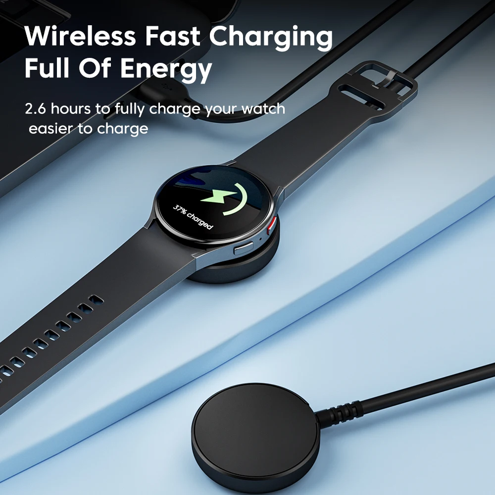 Magnetic Watch Charger For Samsung Watch Charger Watch6/6pro/5pro/4Active Universal Wireless Fast Charging Dock Bracket Cable