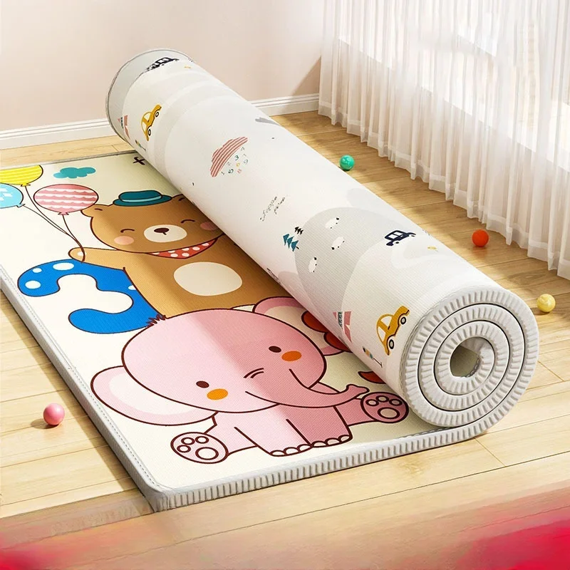 Baby Crawling Mat Bedroom Thickened Crawling Mat Whole Household Foam Floor Mat Children's Game Mat Roll Epe