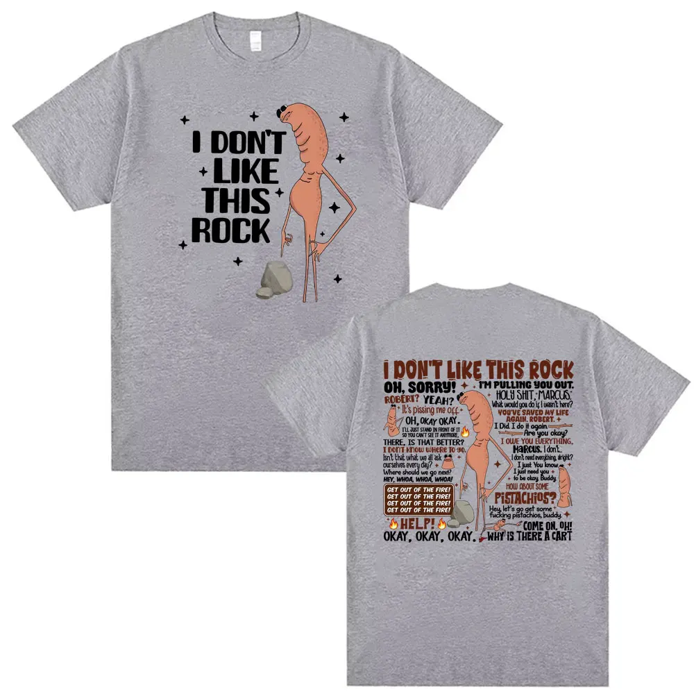 ماركوس الدودة تي شيرت للرجال النساء Y2k الملابس تصميم مطبوعة القطن قصير الأكمام الجولة الرقبة التي شيرت الشارع الشهير Y2k الملابس #5