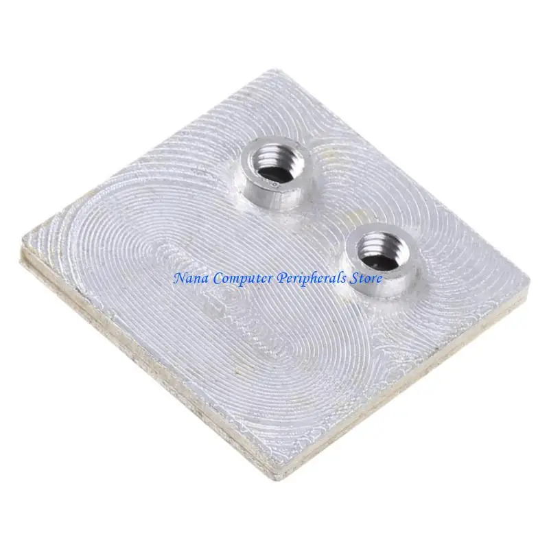 F68C Aluminum Water Cooling Block Liquid Water Cooler Heat Sink Endothermic for Head