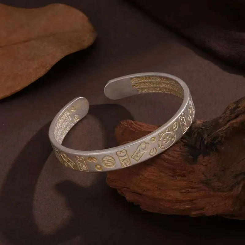 

Модный китайский браслет с кошачьей лапкой, браслет с эмалевыми цветами в ретро-этническом стиле, традиционные украшения, женские украшения в подарок.