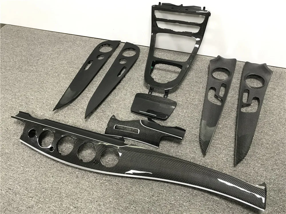 Perfect Fitment Carbon Fiber W205 W213 E63 Oem Overlay Interior Center Panel for Mercedes-benz W205 W213 E63