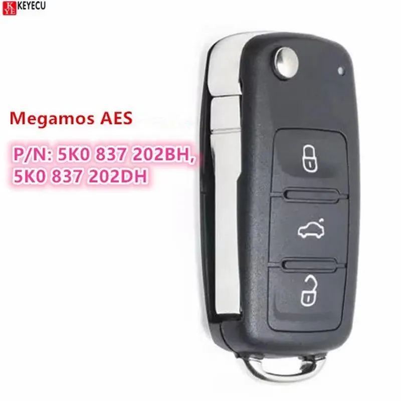 

5K0837202BH 5K0837202DH для VW Caddy Transporter Beetle Jetta Sharan Scirocco Polo Tiguan MQB дистанционный брелок MQB 48 чип