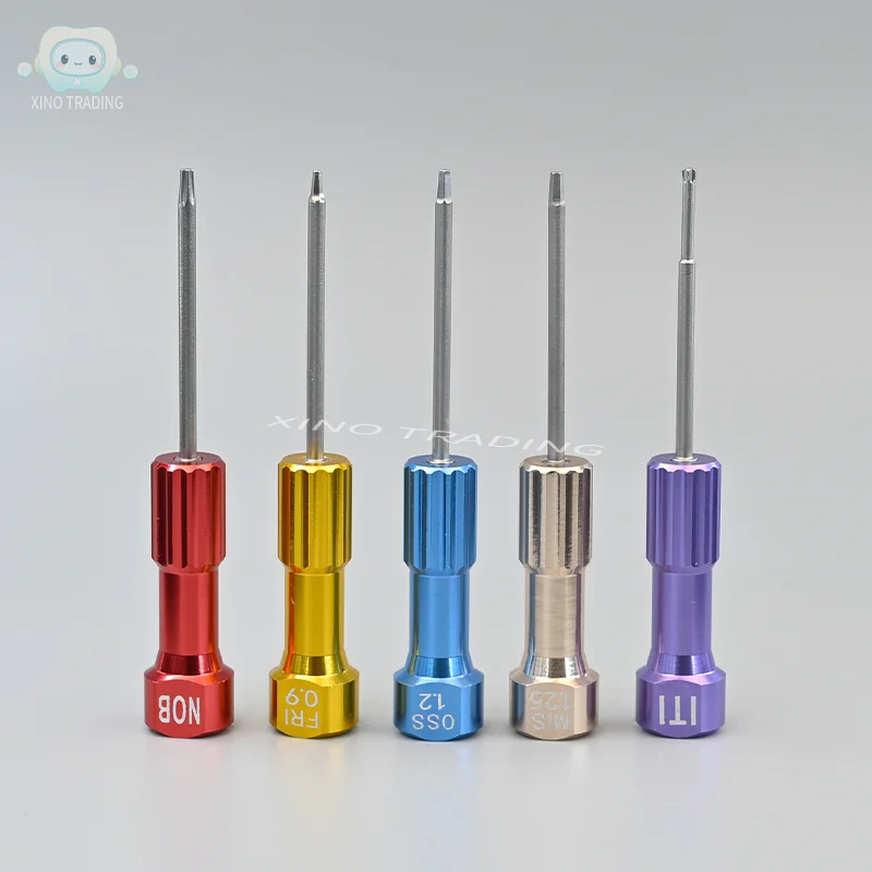 Destornillador de implante Dental de ajuste Universal de alta calidad, destornillador de tornillos protésicos para productos de metales y metales