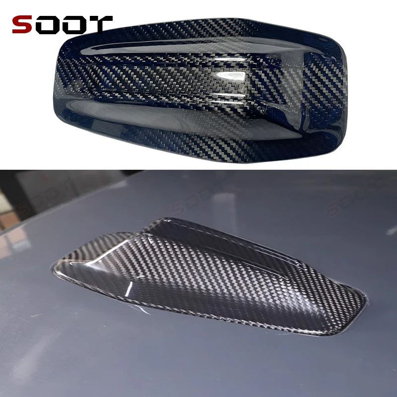 

For BMW 4 5 7 series G26 G60 U11 U12 I5 G68 X1 X2 F49 Carbon fiber antenna cover shark fin signal cover decorative Auto Parts