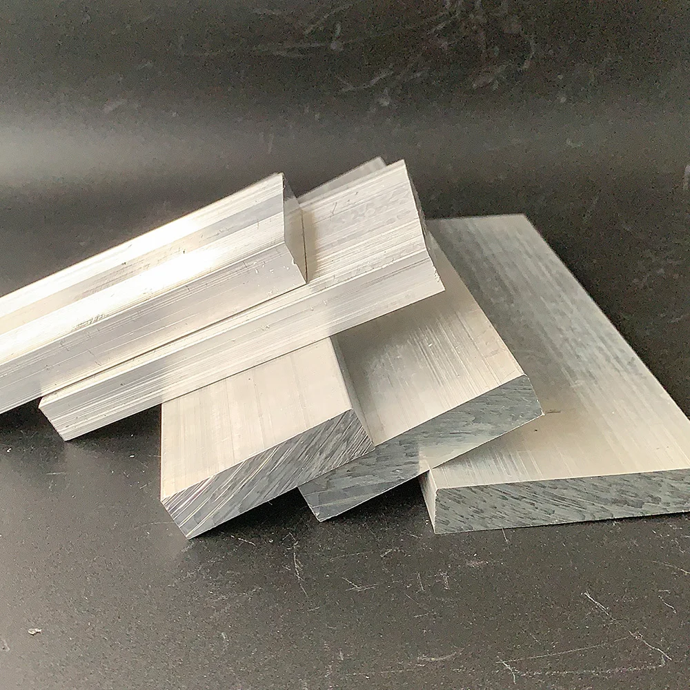 6061High quality aluminum alloy sheet, thickness: 12mm, width: 20-100mm, length: 100-300mm, widely used for your selection