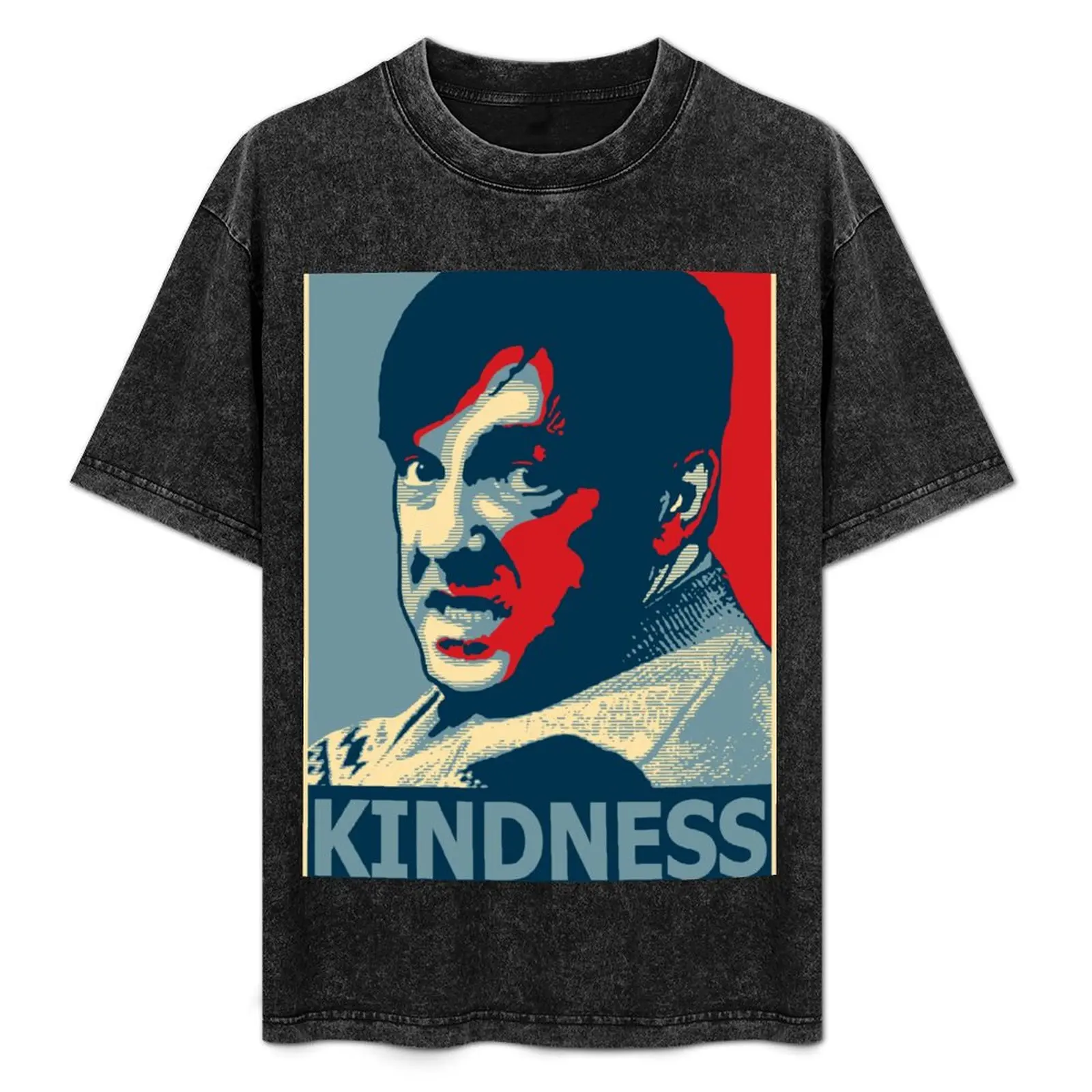 Ricky Gervais Derek Kindness T-Shirt custom t shirt customs animal prinfor boys basketball graphic tees black t-shirts for men