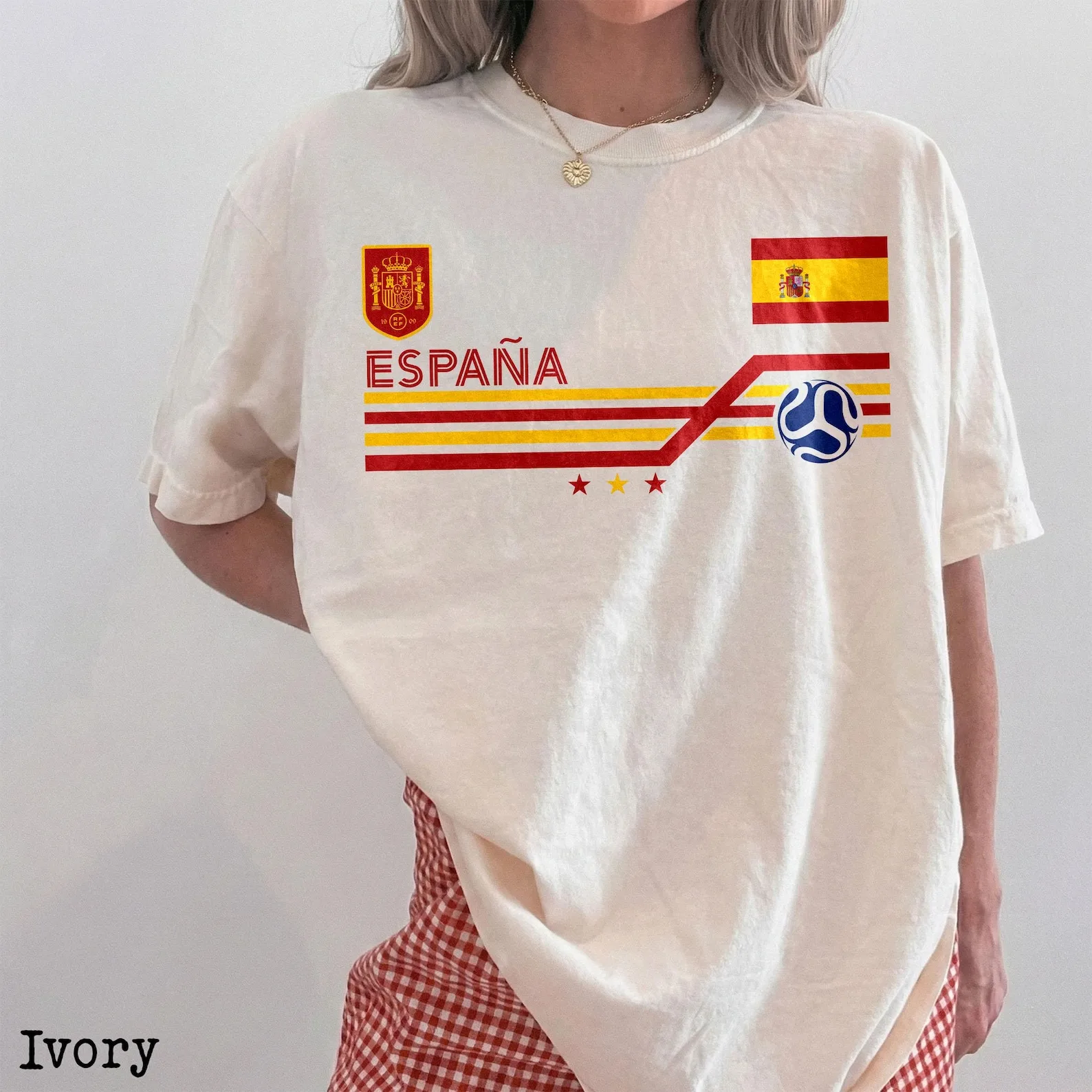 Espana Campeones Del Mundo 2026 Shirt Espana Camiseta España Futbol Shirt Spain Vintage Espana Soccer Football Graphic T-Shirt
