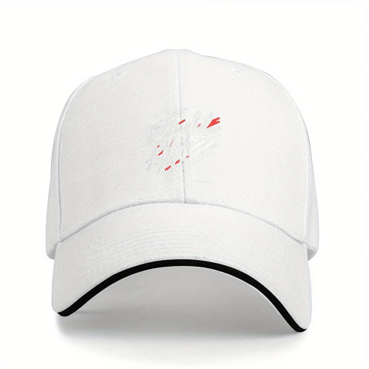 SKZ Gorra de béisbol con música arcoíris, sombrero tipo sándwich coreano Kpop de Hip Hop, sombrero ajustable para papá para hombres y mujeres, regalos navideños