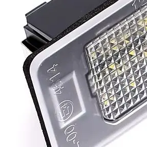 New LED Number License Plate Light Lamps For VW Golf Jetta MK6 Passat B6 B7 Polo Tiguan Touareg Touran Audi A1 A3 Q3 Seat Ibiza