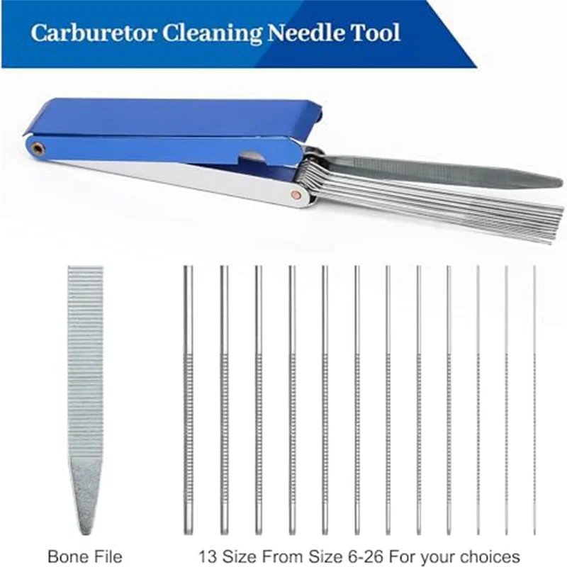 BAAG-Многофункциональный набор для чистки с набором инструментов для чистки карбюратора из металла для удаления краски и грязи с насадками